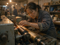 A Zhen, the Foil-Stamping Master: Her Hands Are Truer Than the Machine, and They Hold Up a Family