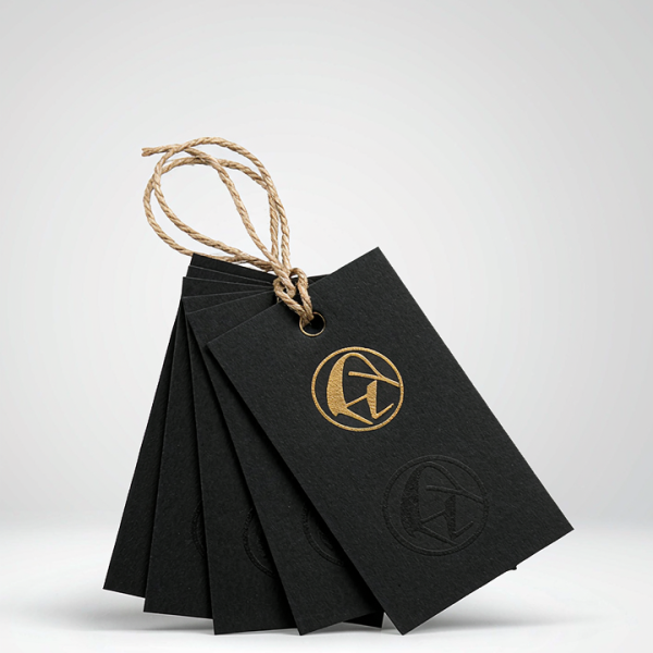 Custom Print Hang Tag - Foil & Emboss