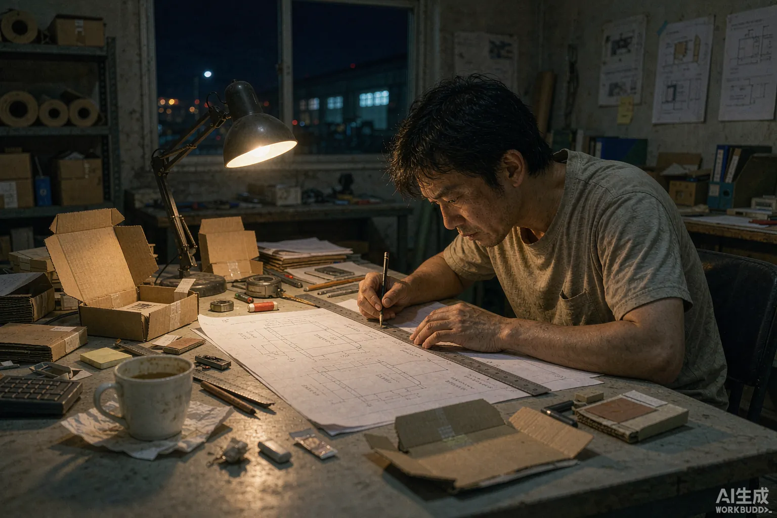 Lao Wu, the Designer: A 48-Hour Sample, and the Fifteen People Who Didn't Go Home That Night