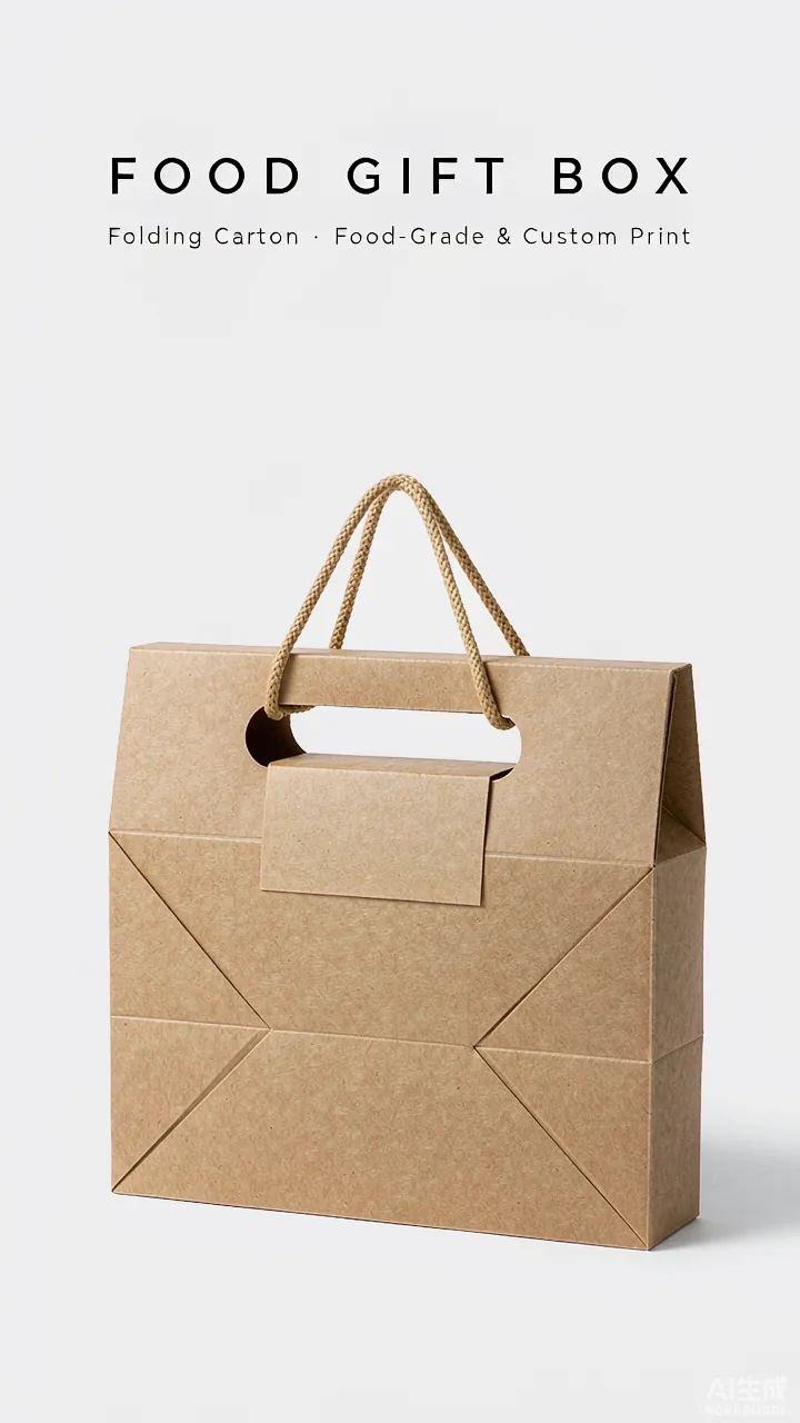 Folding Carton Food Gift Box - Food-Grade & Custom Print